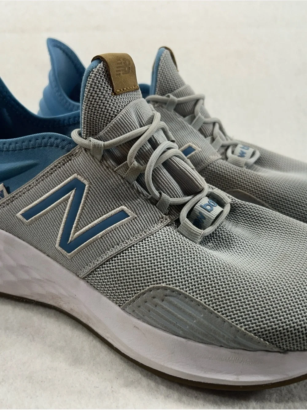 New Balance Fresh Foam Roav V1 Athletic Sneakers Men's Granite Blue - 10